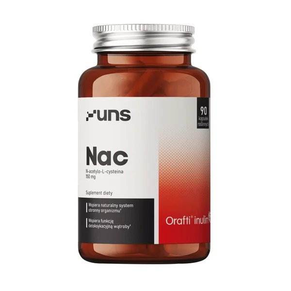 N-acetylo-L-cysteina 150 mg 90 kapsułek [Uns] - Uns