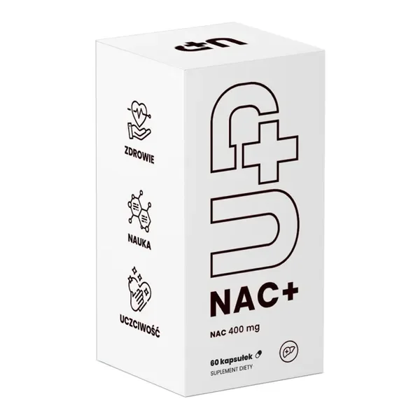 N-acetylo-L-cysteina 400 mg 60 kapsułek [UP] - UP