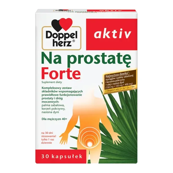 Na prostatę Forte 30 kapsułek [Doppelherz] - Doppelherz