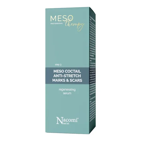 Nacomi Next LVL Meso therapy regenerujący koktajl zapobiegający bliznom i rozstępom 30ml - Nacomi