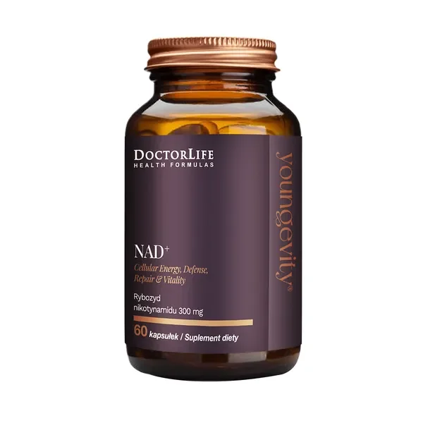 NAD+ 300 mg 60 kapsułek [DoctorLife] - DoctorLife