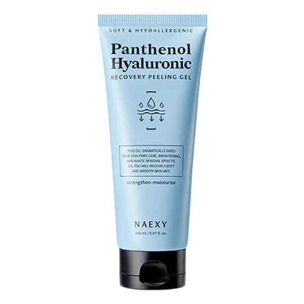 Naexy Panthenol Hyaluronic żel peelingujący do twarzy 150ml - Naexy
