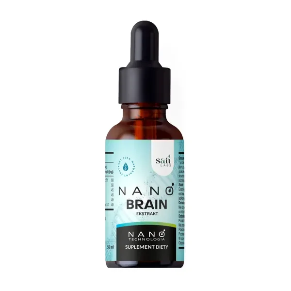 Nano Brain adaptogeny krople 50ml [Sati Labs] - Sati Labs