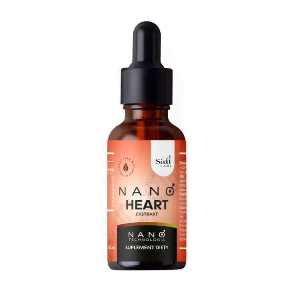Nano Heart Ekstrakt Serdecznika i Głogu 50ml [Sati Labs] - Sati Labs