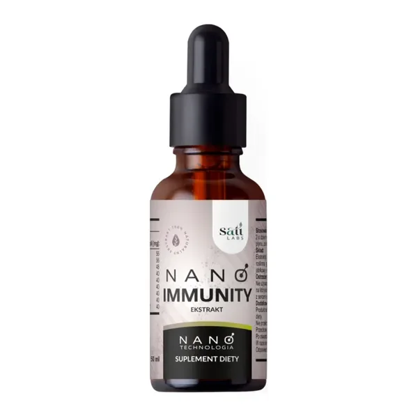 Nano Immunity kompleks roślinny krople 50ml [Sati Labs] - Sati Labs