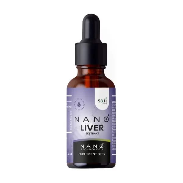 Nano Liver krople ziołowe 50ml [Sati Labs] - Sati Labs