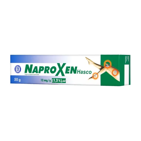 Naproksen 12 mg/g żel 50g [Naproxen Hasco] - Naproxen Hasco