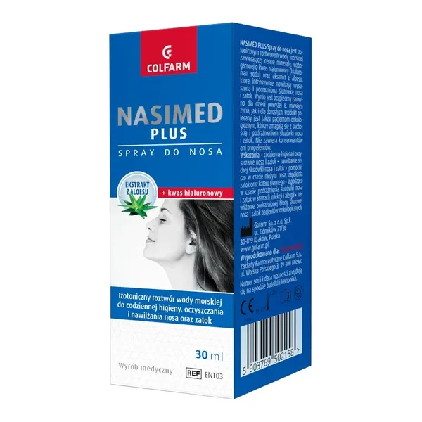 Nasimed Plus spray do nosa 30 ml [Nasimed] - Nasimed
