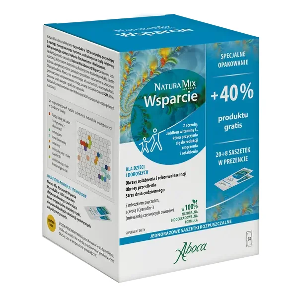 Natura Mix Advanced Wsparcie saszetki 28 szt. [Aboca] - Aboca
