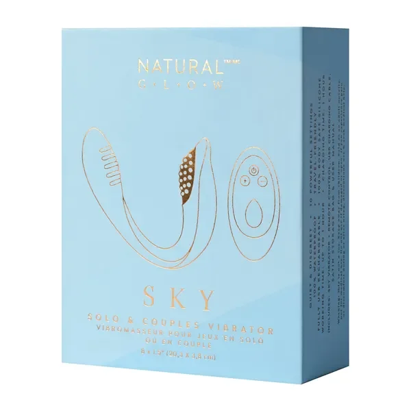 Natural Glow Sky wibrator masażer erotyczny 1 szt [Natural Glow] - Natural Glow