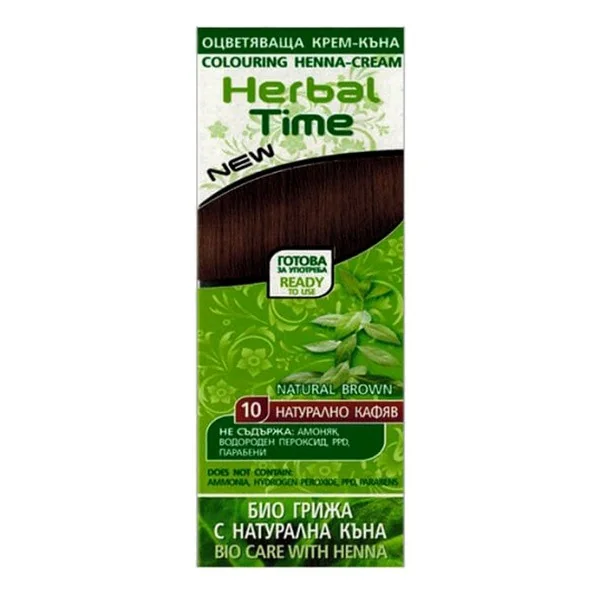 Naturalna henna do włosów nr 06 czekolada 75ml [Herbal Time] - Herbal Time