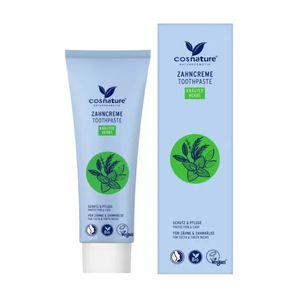 Naturalna ziołowa pasta do zębów z fluorem 75ml [Cosnature] - Cosnature