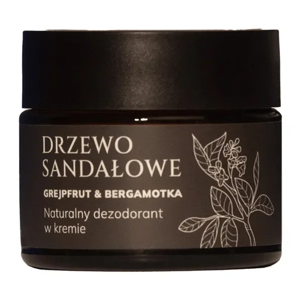 Naturalny dezodorant w kremie Drzewo sandałowe Grejpfrut & Bergamotka 50ml [Mglife] - Mglife
