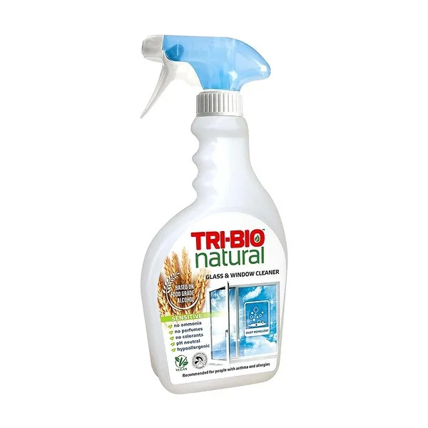 Naturalny środek do czyszczenia szkła i okien 500ml [Tri-Bio] - Tri-Bio