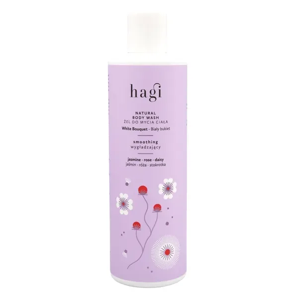 Naturalny żel do mycia ciała Biały Bukiet 300ml [Hagi] - Hagi