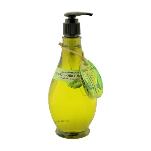 Nawilżające fito-mydło do wrażliwej skóry z oliwą z oliwek i ekstraktem aloesowym 400ml [Viva Oliva] - Viva Oliva