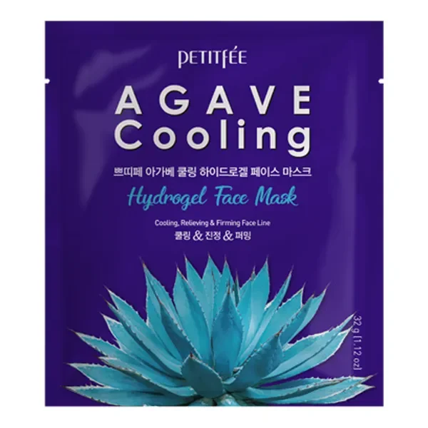 Nawilżająco-odświeżająca hydrożelowa maska w płachcie z ekstraktem z agawy 32g [Petitfee] - Petitfee