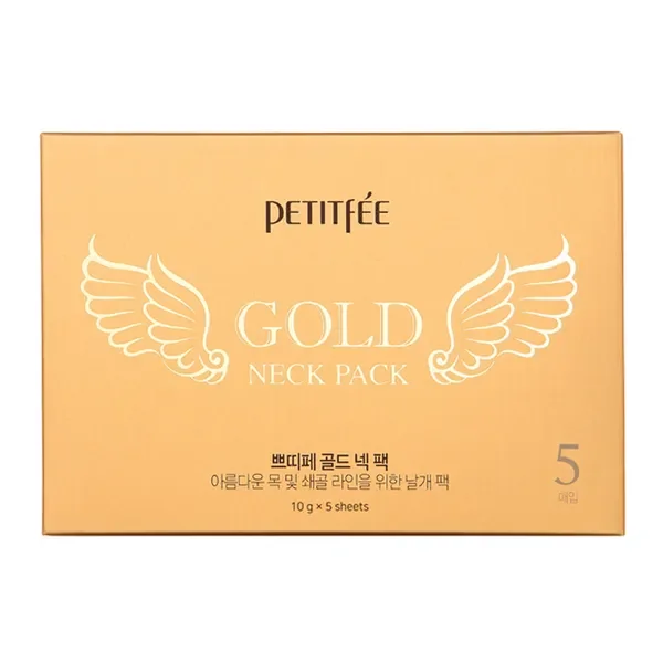 Nawilżająco-ujędrniająca hydrożelowa maska w płachcie na szyję 10g [Petitfee] - Petitfee