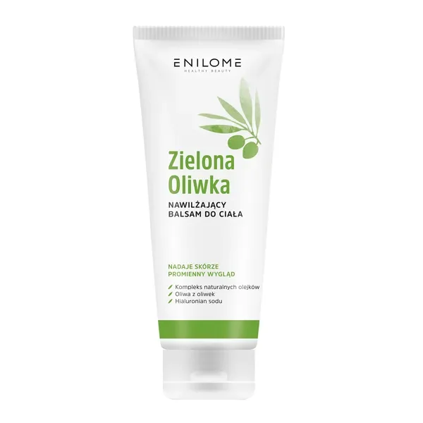 Nawilżający balsam do ciała Zielona Oliwka 250ml [Enilome Healthy Beauty] - Enilome Healthy Beauty