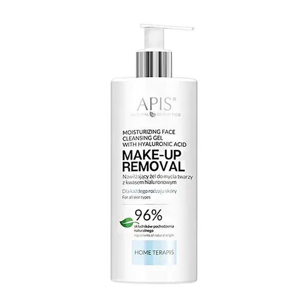Nawilżający żel do mycia twarzy z kwasem hialuronowym 300ml [Apis] - Apis