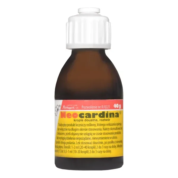Neocardina krople doustne 40g [HERBAPOL] - HERBAPOL