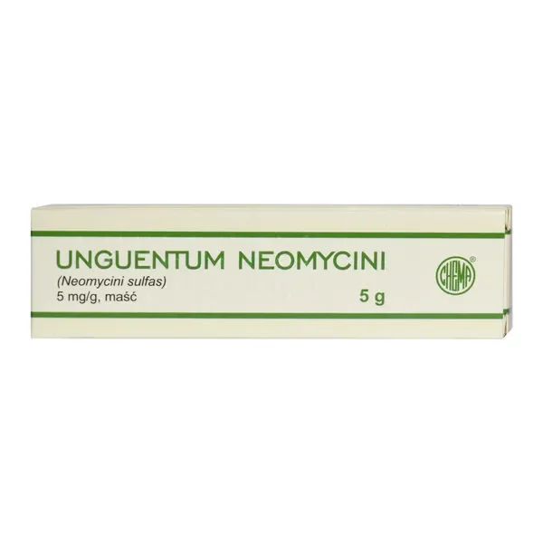 Neomycyna 5 mg/g maść 5 g [CHEMA-ELEKTROMET] - CHEMA-ELEKTROMET