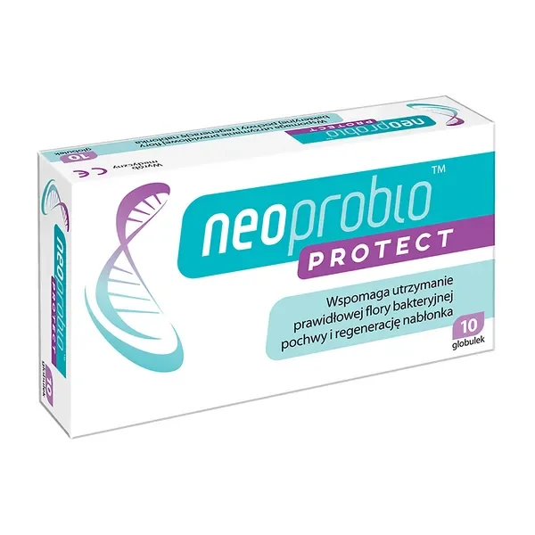Neoprobio Protect globulki dopochwowe 10 szt. - Neoprobio