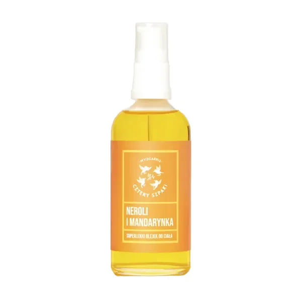 Neroli i Mandarynka superlekki olejek do ciała 100ml [Cztery Szpaki] - Cztery Szpaki