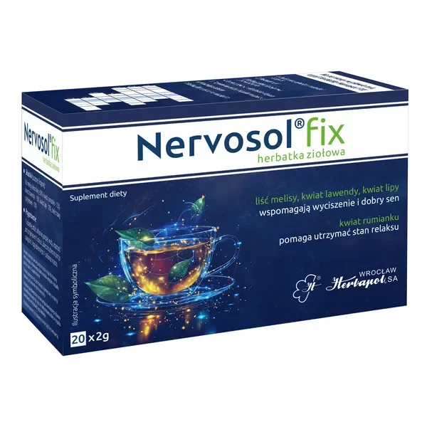 Nervosol Fix herbatka ziołowa 20 saszetek [Nervosol] - Nervosol
