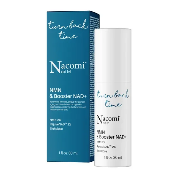 Next LVL NMN & Booster NAD+ serum przeciwstarzeniowe 30ml [Nacomi] - Nacomi