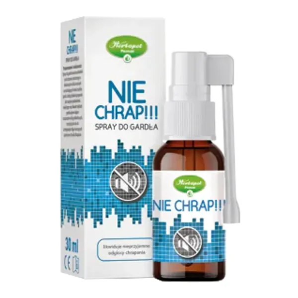 Nie Chrap!!! spray do gardła 30ml [Herbapol Poznań] - Herbapol Poznań