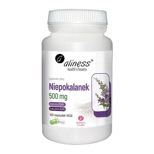 Niepokalanek 500 mg 100 kapsułek [Aliness] - Aliness Health'N'Beauty