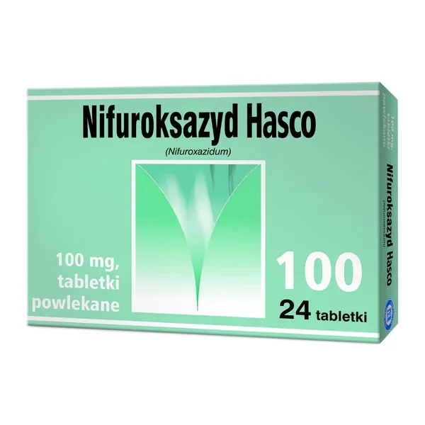 Nifuroksazyd 100 mg 24 tabletki [Hasco-lek] - Hasco-lek