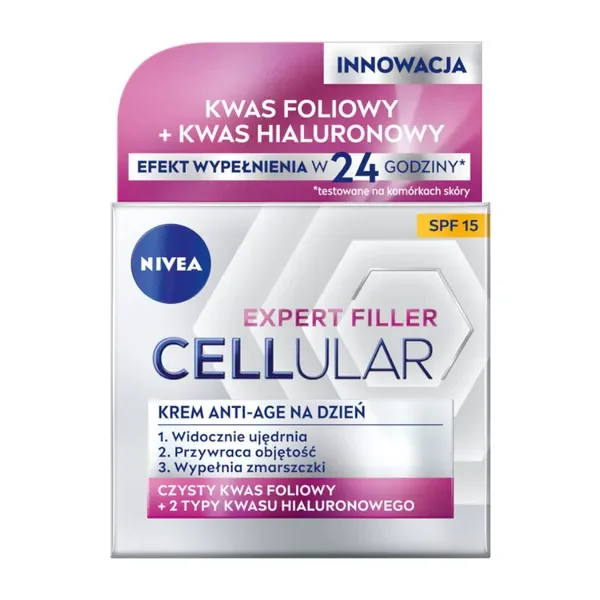 Nivea Cellular Expert Filler krem Anti-Age na dzień 50ml - Nivea