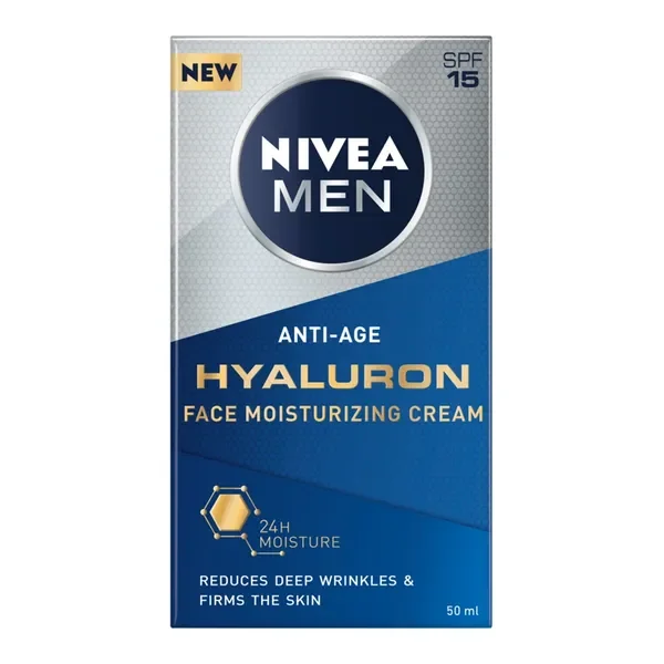 Nivea Men Ani-Age Hyaluron krem przeciwzmarszczkowy 50ml [Nivea] - Nivea
