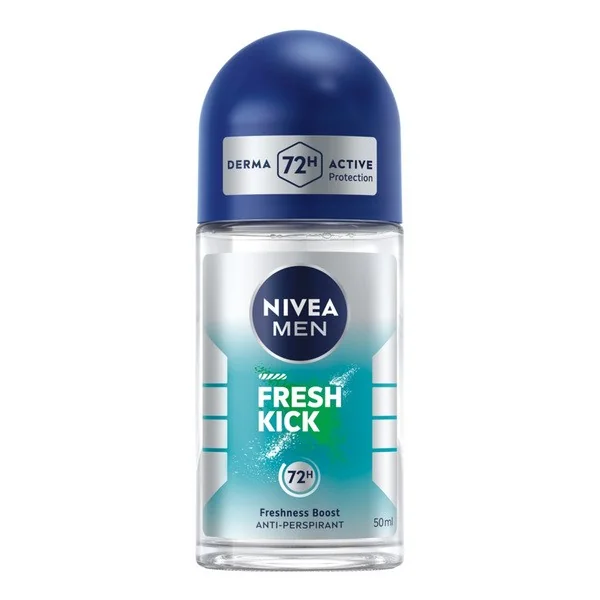 Nivea Men Fresh Kick antyperspirant roll-on 50 ml - Nivea