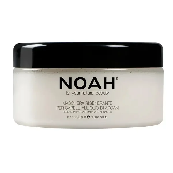 NOAH Regenerating Hair Mask maska regenerująca do włosów z olejkiem arganowym 200ml - NOAH