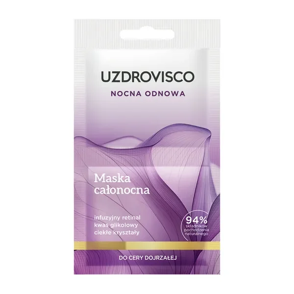 Nocna Odnowa maska całonocna 2x5ml [Uzdrovisco] - Uzdrovisco