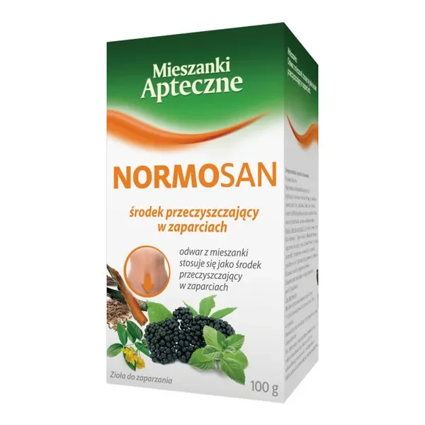 Normosan mieszanka ziołowa przeczyszczająca 100g [POLPHARMA] - POLPHARMA
