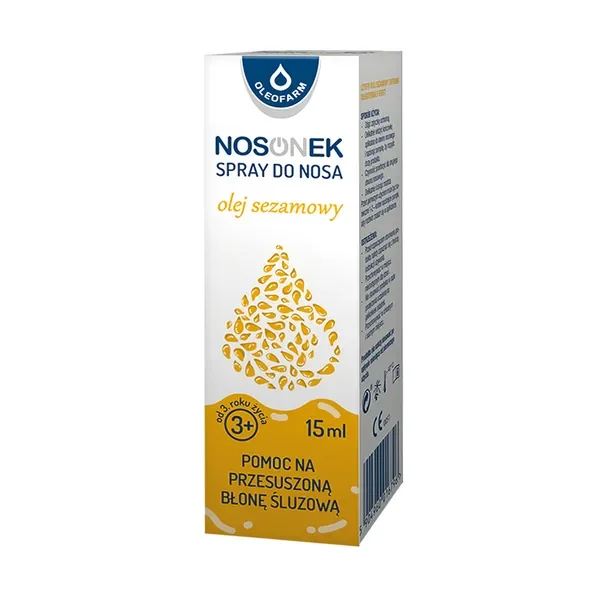 Nosonek z olejem sezamowym spray do nosa 15 ml [Nosonek] - Nosonek