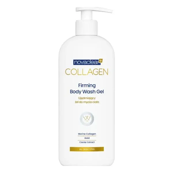 Novaclear Collagen ujędrniający żel do mycia ciała 500ml [Novaclear] - Novaclear