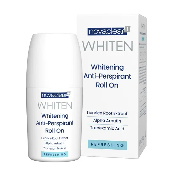 Novaclear Whiten odświeżający antyperspirant w kulce 50ml - Novaclear