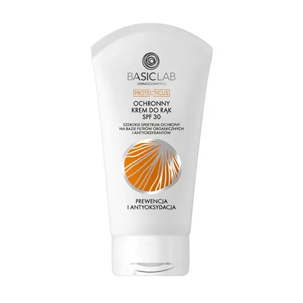Ochronny krem do rąk SPF 30 PA++++ 50ml [BasicLab] - BasicLab