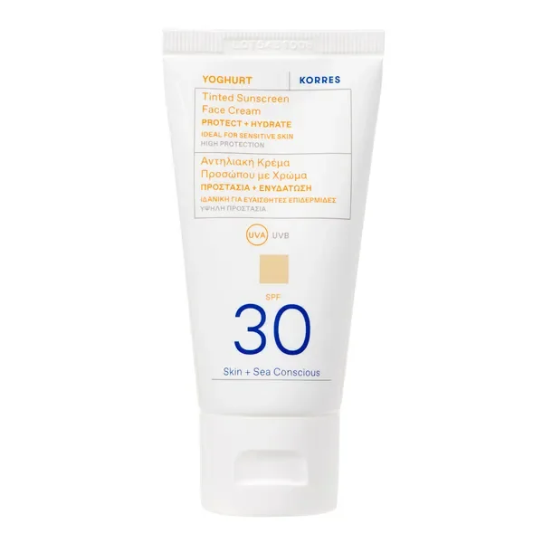 Ochronny krem koloryzujący do twarzy SPF 30 50ml [Korres] - Korres
