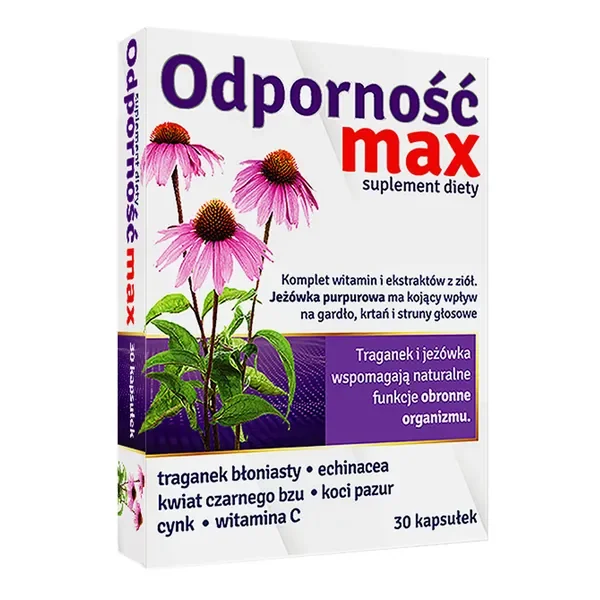 Odporność Max 30 kapsułek [Alg Pharma] - Alg Pharma