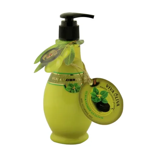 Odświeżający balsam do zmęczonych nóg z oliwą z oliwek i olejkiem miętowym 275ml [Viva Oliva] - Viva Oliva