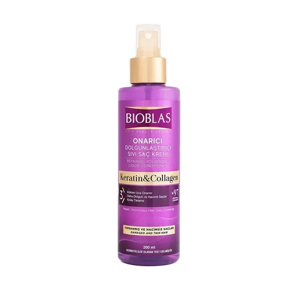 Odżywka do włosów Keratin&Collagen 200ml [Bioblas] - Bioblas