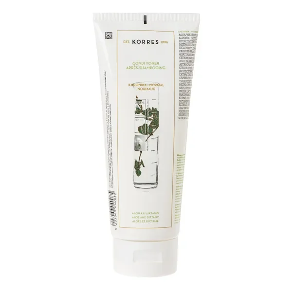 Odżywka do włosów normalnych z aloesem i wyciągiem z lebiodki 200ml [Korres] - Korres
