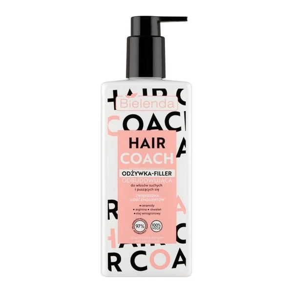 Odżywka-filler do włosów suchych i puszących się 280ml [Bielenda Hair Coach] - Bielenda Professional