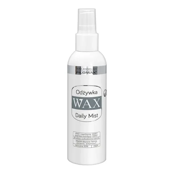 Odżywka termoochronna nawilżająca bez spłukiwania do włosów ciemnych 200ml [WAX] - WAX Ang PILOMAX